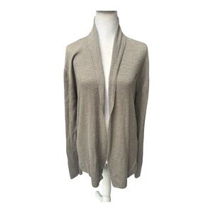 All Saints Mode Merino Wool Spring Sweater Open Front Cardigan